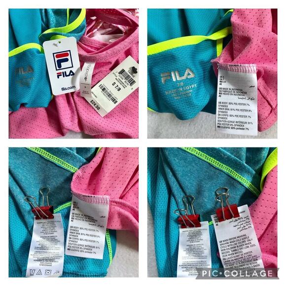 Fila and Ideology NWT Performance Tank Top Bundle Girls 7/8 - Picture 15 of 15